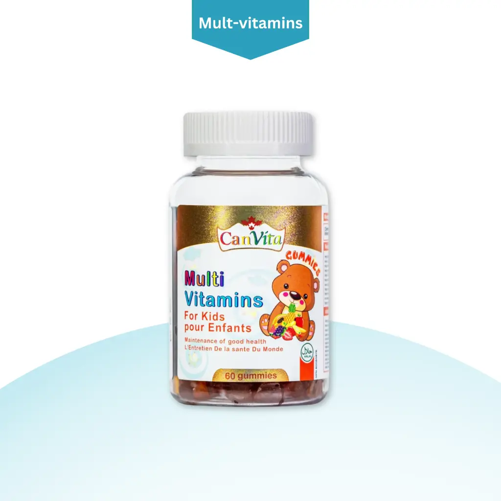 CANVITA KIDS MULTIVITAMINS 60 GUMMIES/BTL