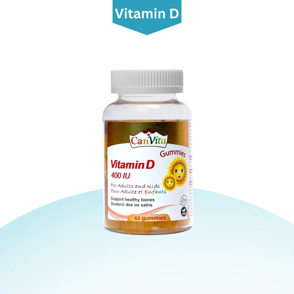 CANVITA VITAMIN D 400 60 GUMMIES /BTL 